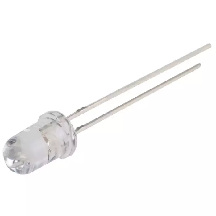 BIVAR UV LED 390 Nm 40 mW 15° 2-Pin Through Hole Package, UV5TZ-390-15 (Pack of 2 Pcs)