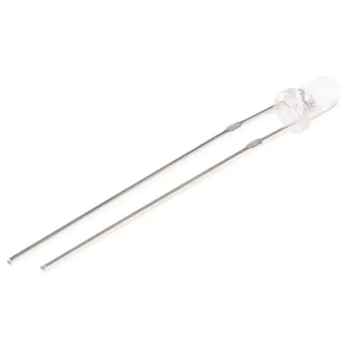 BIVAR UV LED 395 Nm 40 mW 30° 2-Pin Through Hole Package, UV3TZ-395-30 (Pack of 2 Pcs)