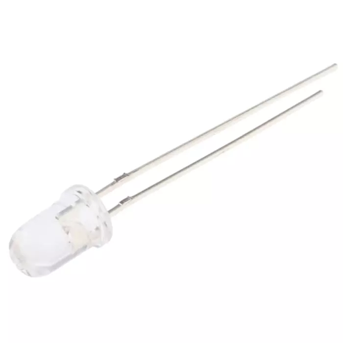 BIVAR UV LED 395 Nm 40 mW 30° 2-Pin Through Hole Package, UV5TZ-395-30 (Pack of 2 Pcs)