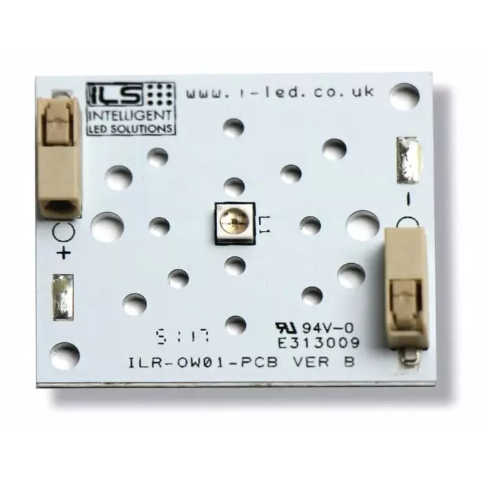 Intelligent LED Solutions , ILR-OV01-O275-LSxxx-SC201. Series UV LED, 275 nm 10m W 130 °, ILR-OV01-O275-LS010-SC201.