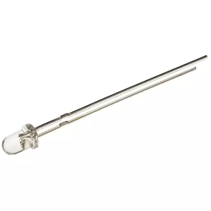BIVAR UV LED 405 Nm 40 mW 30° 2-Pin Through Hole Package, UV3TZ-405-30 (Pack of 2 Pcs)