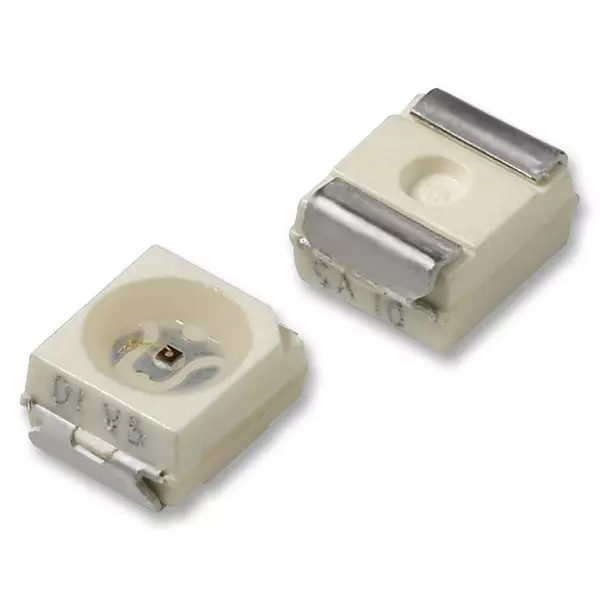 Vishay LED, PLCC2, BLUE, VLMB41P2Q2-GS08 (Pack of 5)