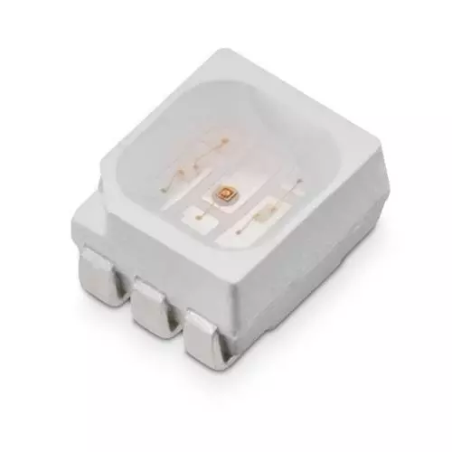 WURTH ELEKTRONIK LEDs SMD/SMT RGB Rectangular Lens Shape, 150352M173300