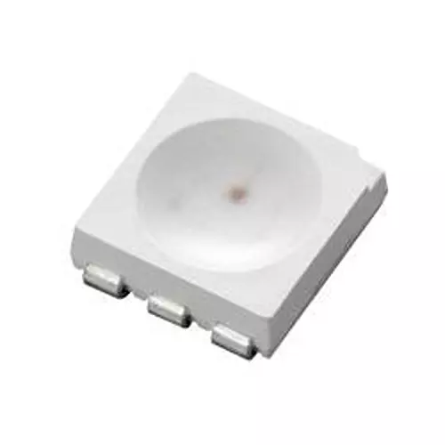 LITEON LEDs SMD/SMT RGB Round Flat Lens Shape, LTST-G563EGBW