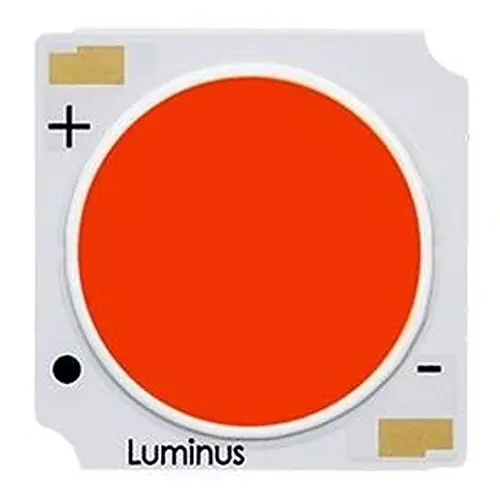 Luminus Devices Horticulture LEDs SMD/SMT Purple Round Flat Lens Shape, CXM-14-HS-11-36-AC30-P1-7