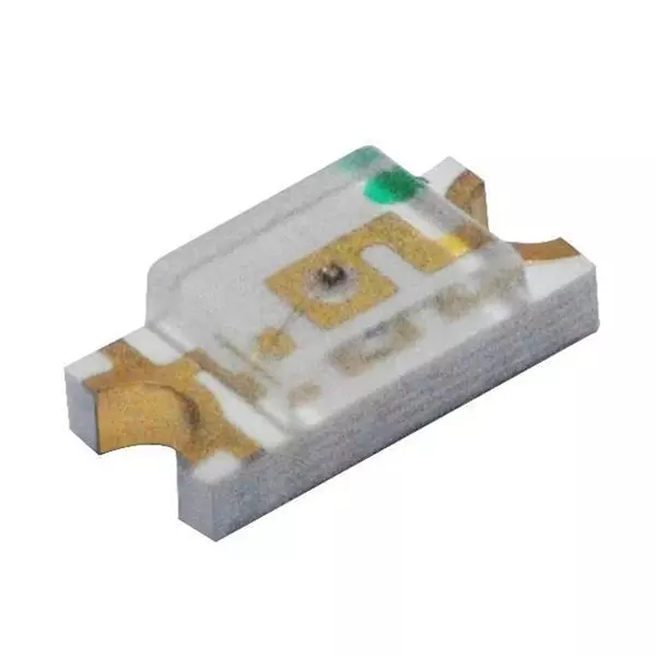 RS PRO LED 2 x 1.5 mm Yellow-Green LED Clear Lens Chip LED Surface Mount 25 mA 1.6 to 2.4 V 573 Nm, 2545730 (Pack of 3000)