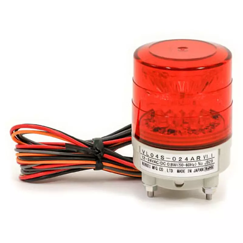Nikkei Nicomini Slim Single Color Thin AC /DC 12 to 24 V Rated Voltage, VL04S-024AR
