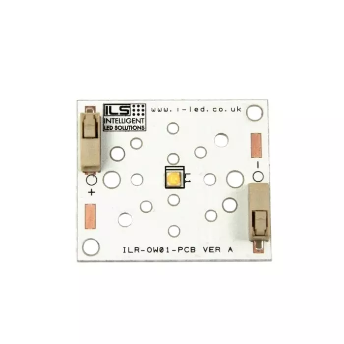 Intelligent LED Solutions Stanley UVA LEDiL Series UV LED, 400nm 910mW 130 Â° Through Hole, ILR-4E01-Z395-LEDIL-SC201.