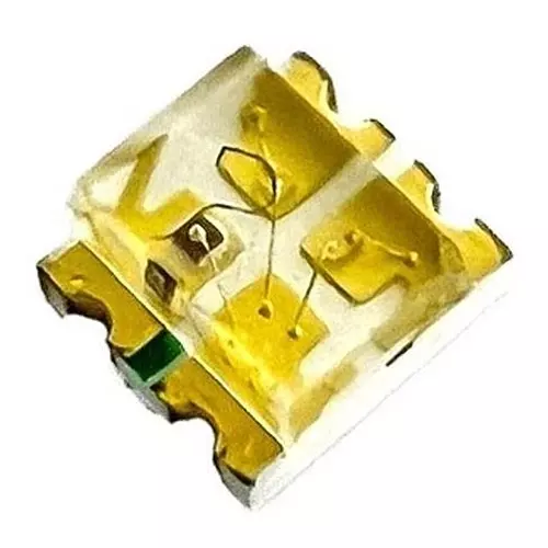 BIVAR Bi-Color LEDs SMD/SMT Red & Green Rectangular Lens Shape, SM0807BC
