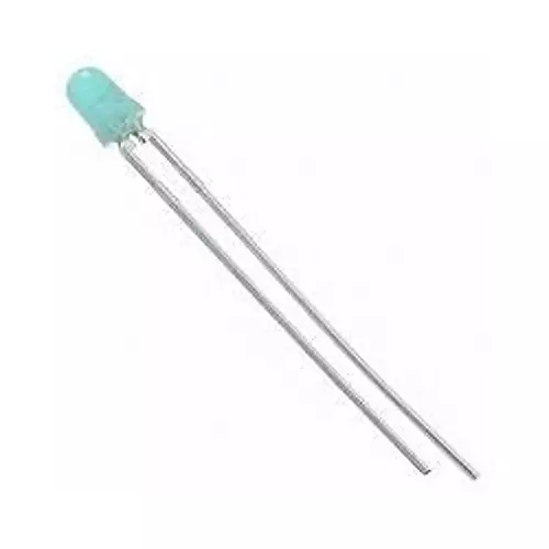 VCC LEDs Through Hole Green Dome Lens Shape, 4302F5-12V