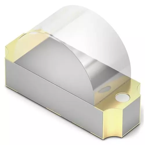 WURTH ELEKTRONIK LEDs SMD/SMT Amber Round Lens Shape, 155060AS73200