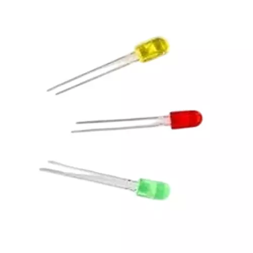 BIVAR Single Colour LED Through Hole Mount 20 mA If - Forward Current Blue, 5UBWC-0.6K