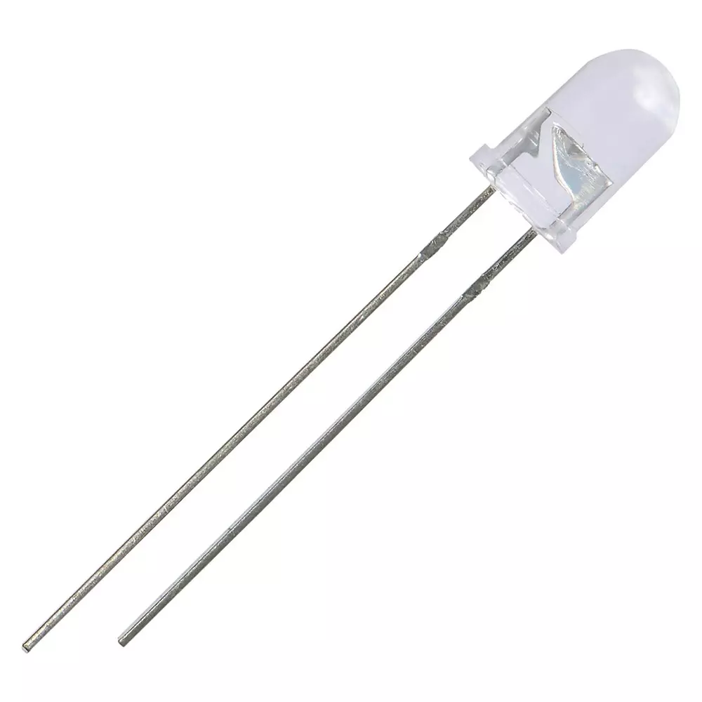 MULTICOMP PRO Standard Single Color LED 15 cd Luminous Intensity 15° Viewing Angle, MP008540 (Pack of 5)