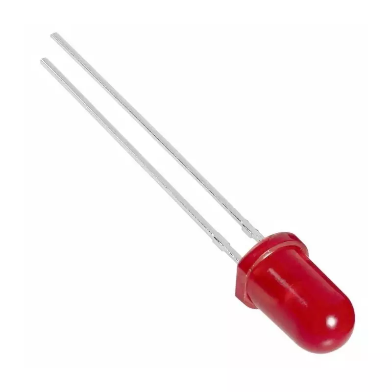Vishay LED Through Hole Red, TLHR5400 (Pack of 50)