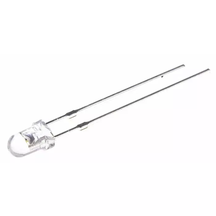 Nichia 3.2 V Blue LED 3 mm Through Hole, NSPB310B (Pack of 5)