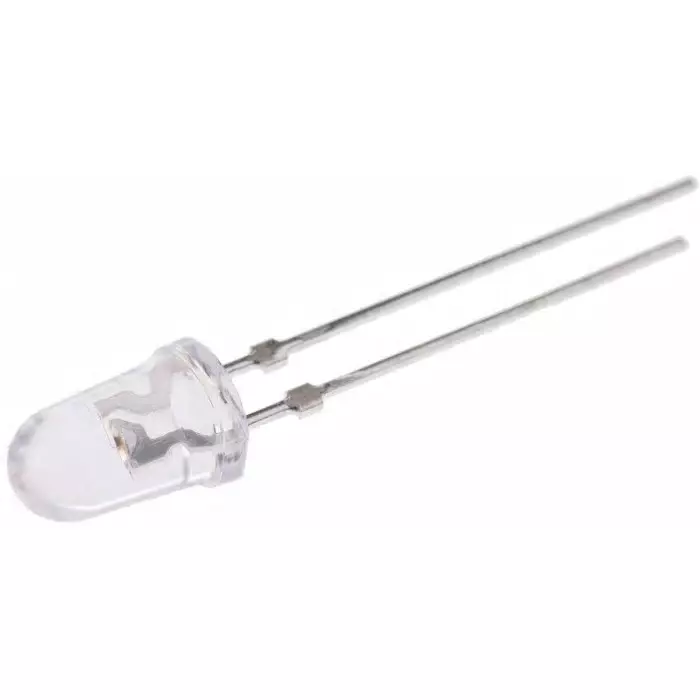 Nichia 3.45 V Amber LED 5 mm Through Hole, NSPA510BS (Pack of 5)