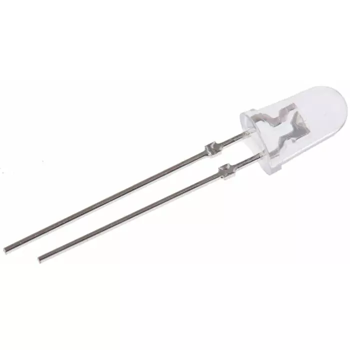 Nichia 3.45 V Amber LED 5 mm Through Hole, NSPA510BS (Pack of 5)