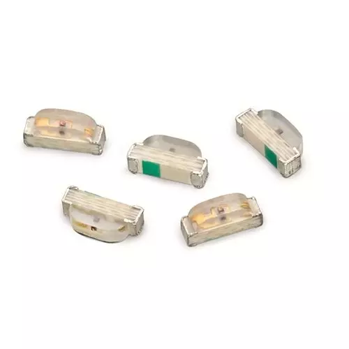 WURTH ELEKTRONIK LEDs SMD/SMT Green Round Lens Shape, 155124GS73200