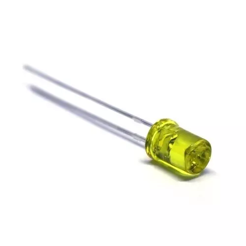 LUMEX LEDs Through Hole Yellow Cylindrical Lens Shape, SSL-LX507DT3SYT