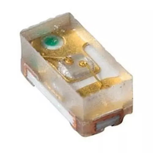BIVAR LEDs SMD/SMT Green Rectangular Lens Shape, SM0402PGC