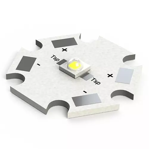 New Energy LEDs Screw Orange Dome Lens Shape, XPERDO-L1-0000-00A01-SB01