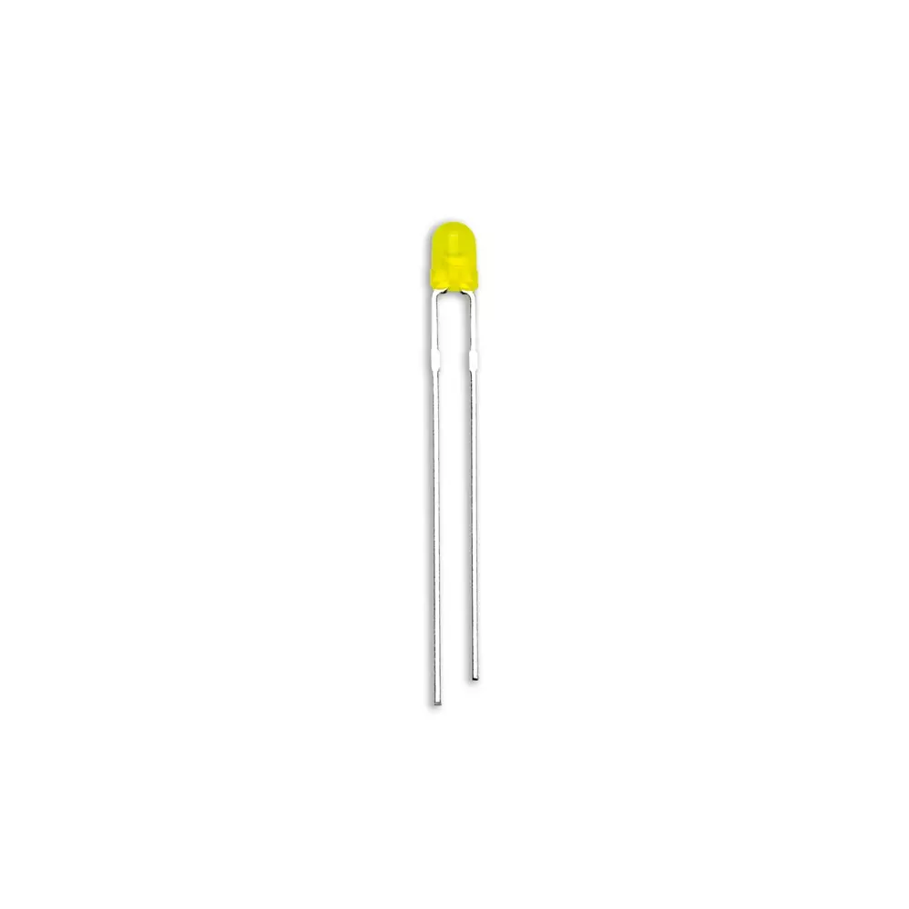 MULTICOMP PRO Standard Single Color LED 1.5 mcd Luminous Intensity 65° Viewing Angle, MP008245 (Pack of 5)