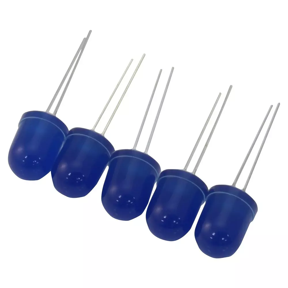 MULTICOMP PRO Standard Single Color LED 100 mcd Luminous Intensity 100° Viewing Angle, MP-703-1068 (Pack of 40)