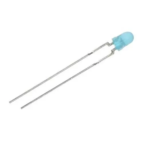 Vishay LED, RED, T-1 3/4 (5MM), 14MCD, 625NM, TLHR6405.