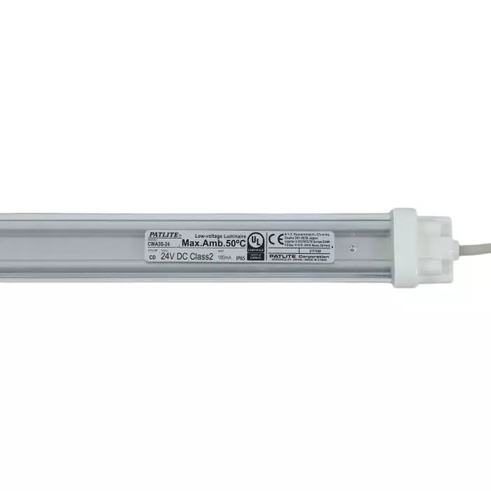 Patlite CWA LED Light Bar 24 V DC IP65, CWA3S-24-CD+FL010