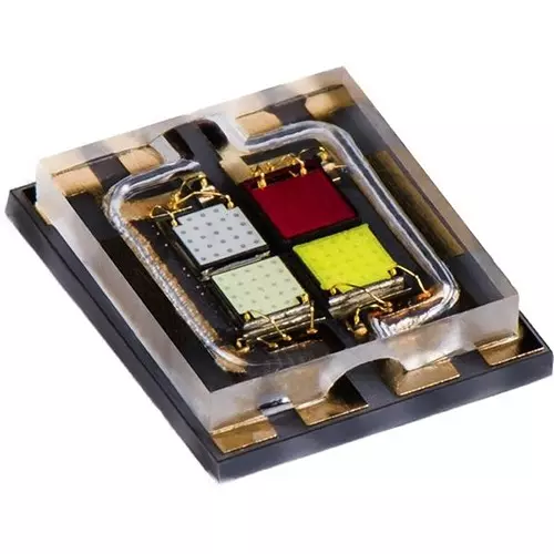 Luminus Devices LEDs SMD/SMT RGB & White Square Lens Shape, SBM-40-RGBW-SC41-QD100