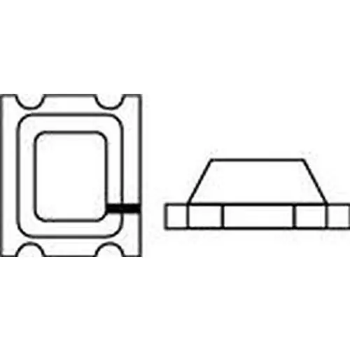 DIALIGHT Bi-Color LEDs SMD/SMT Red & Yellow Rectangular Lens Shape, 598-8660-207F