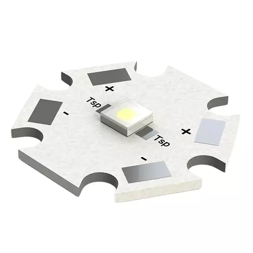 New Energy LEDs Screw Neutral White Square Lens Shape, XPLAWT-H0-0000-000BV20E5-SB01