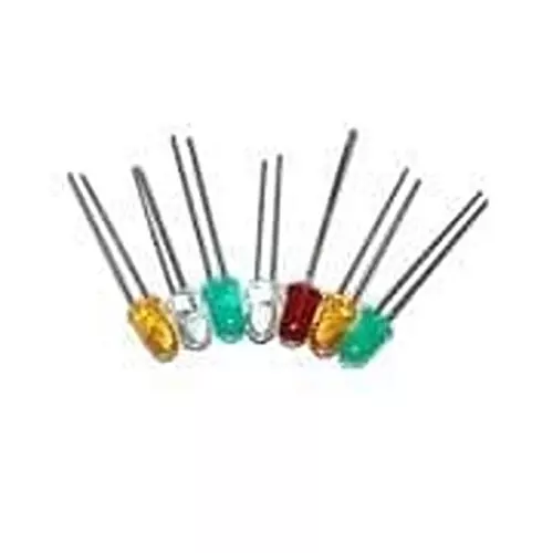DIALIGHT LEDs Through Hole White Cylindrical Lens Shape, 521-9974F
