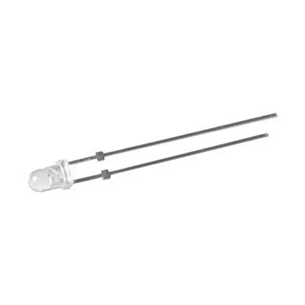 WURTH ELEKTRONIK Single Colour LED, 3MM, BLUE, 2.4CD, 470NM, 151034BS03000 (Pack of 5)