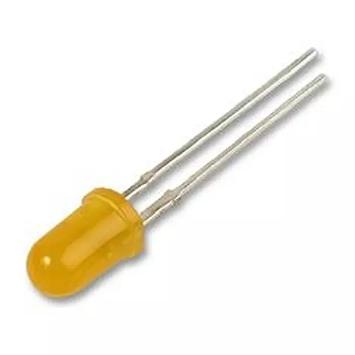 MULTICOMP PRO Single Colour LED, 5MM, 16 °, SUPER-ORANGE, MCL053SAC (Pack of 5)