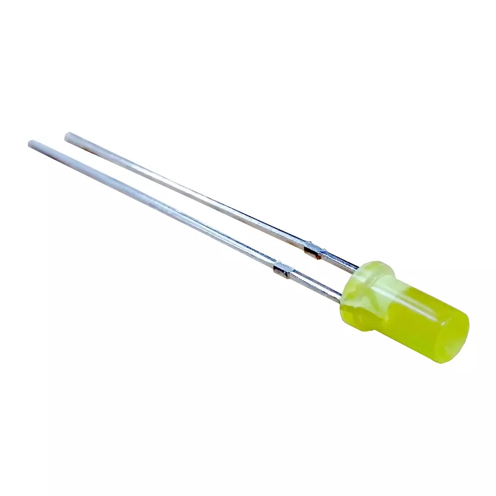 MULTICOMP PRO Standard Single Color LED 70 mcd Luminous Intensity 100° Viewing Angle, MP007988 (Pack of 5)
