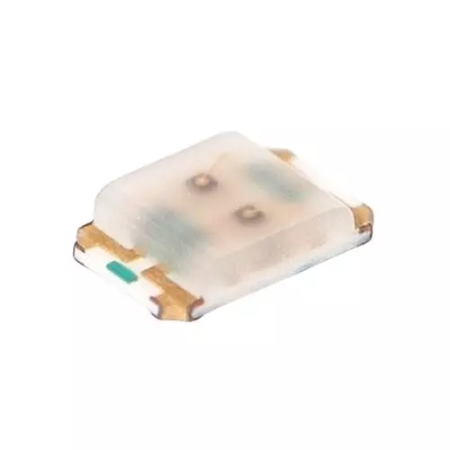 DIALIGHT MicroLED SMD/SMT Yellow-Green, Orange Rectangular Lens Shape, 599-1T30-247F