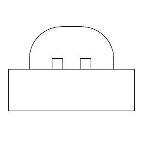 DIALIGHT Bi-Color LEDs SMD/SMT Yellow & Green Semitube Lens Shape, 597-2723-607F