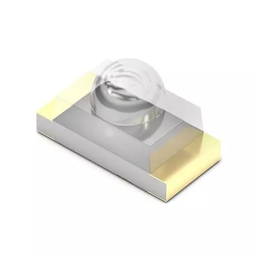 WURTH ELEKTRONIK LEDs SMD/SMT Blue Dome Lens Shape, 150060BS84000