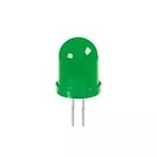 KINGBRIGHT LEDs Through Hole Green Dome Lens Shape, WP813GD