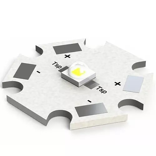 New Energy LEDs Screw Royal Blue Dome Lens Shape, XPGDRY-L1-0000-00601-SB01