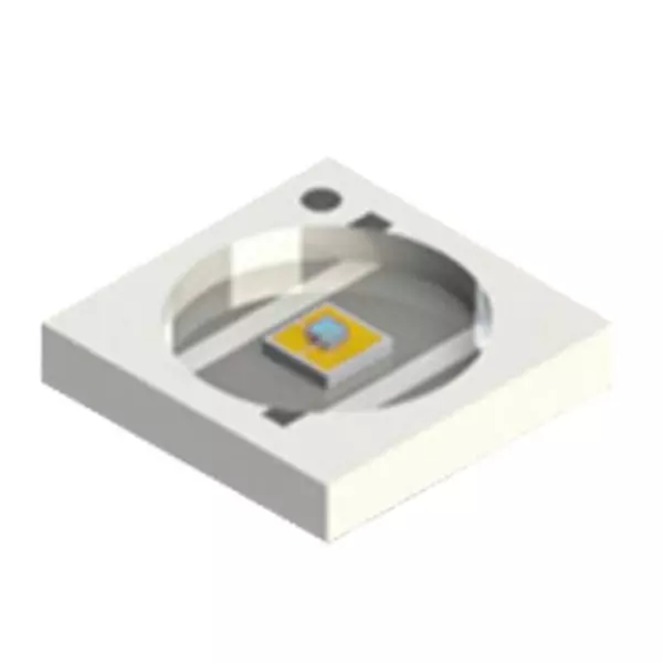 RS PRO LED 5x5x3.10 mm White LED 5050 Surface Mount 1500 mA 3 to 4 V 120° Dome, 2545729
