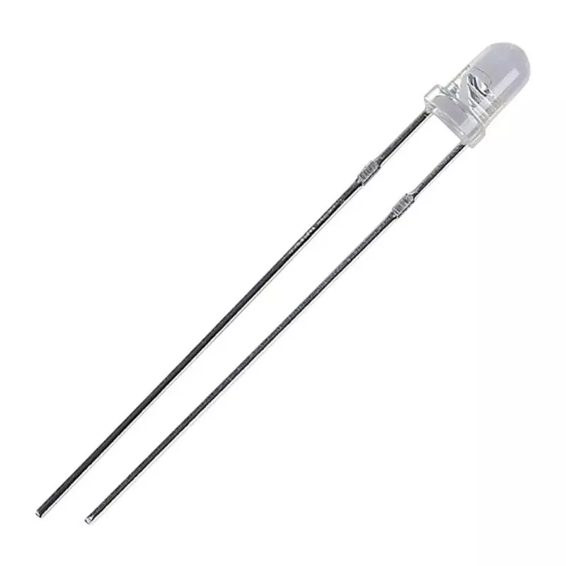 MULTICOMP PRO Standard Single Color LED 8 cd Luminous Intensity 20° Viewing Angle, L-03G5A141C11-01-T-A (Pack of 5)