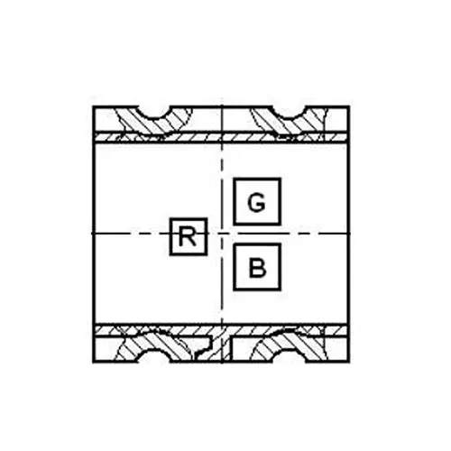 LITEON LEDs SMD/SMT RGB Rectangular Lens Shape, LTST-C19HE1WT