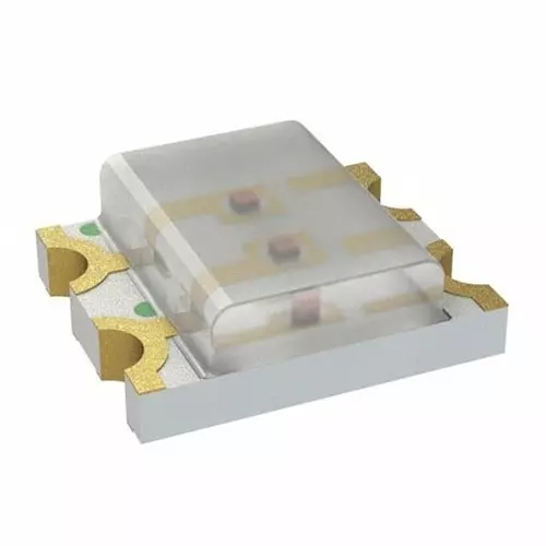 AMERICAN BRIGHT LED Bi-Color LEDs SMD/SMT Red & Yellow-Green Rectangular Lens Shape, BL-HUBGE33B-TRB