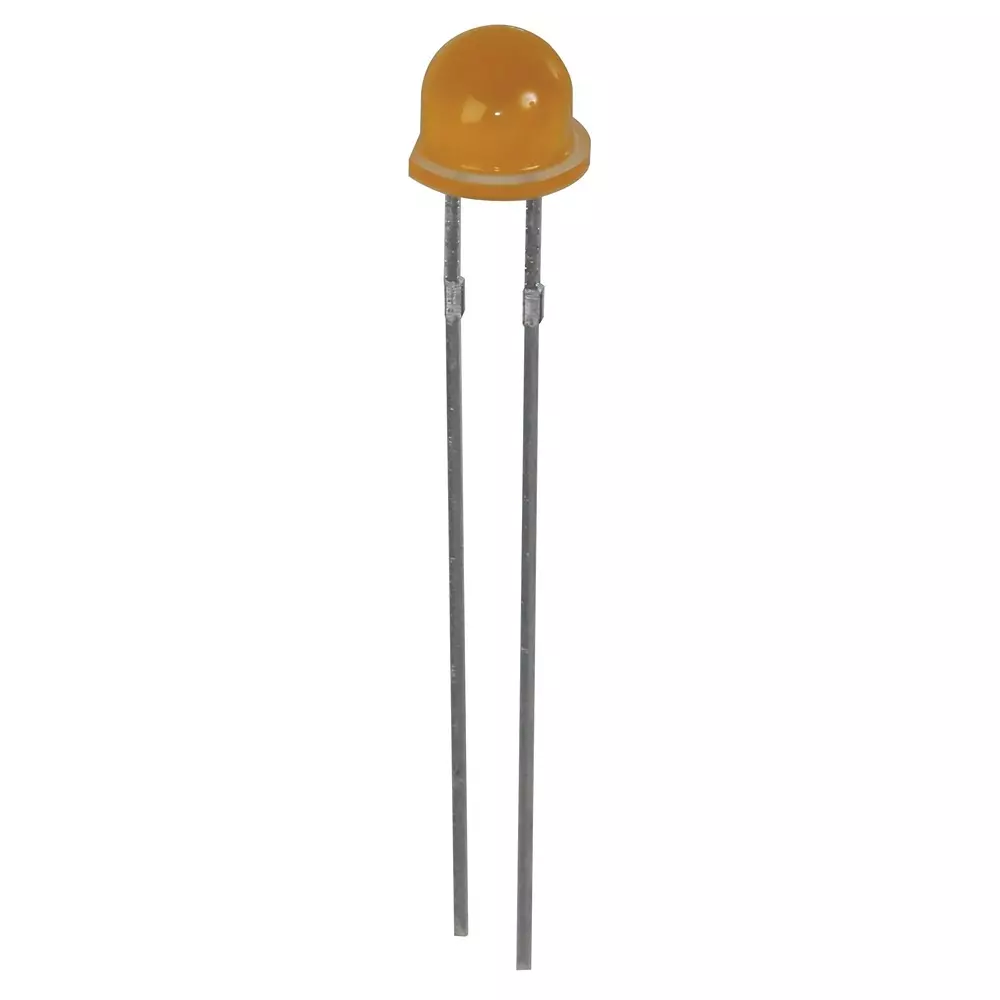 MULTICOMP PRO Standard Single Color LED 150 mcd Luminous Intensity 130° Viewing Angle, MP007972 (Pack of 5)
