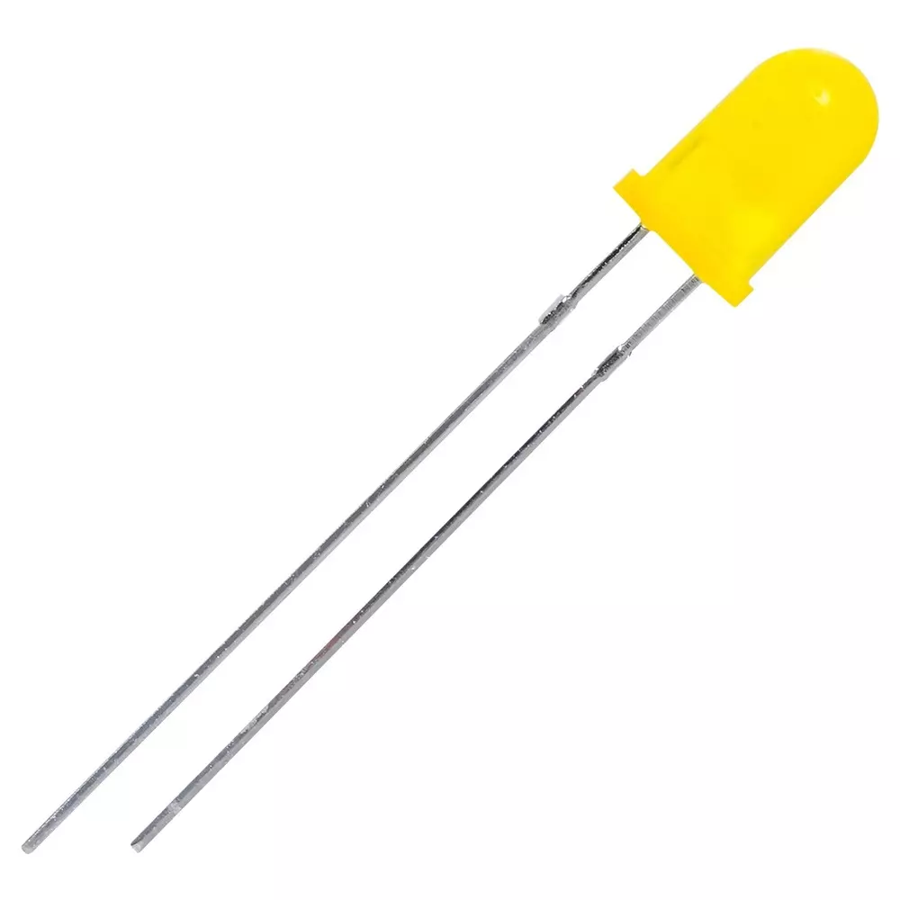 MULTICOMP PRO Standard Single Color LED 1.7 cd Luminous Intensity 15° Viewing Angle, MP008550 (Pack of 5)