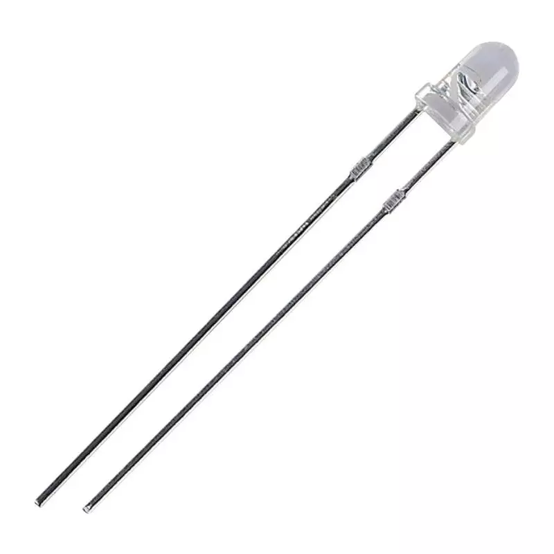 MULTICOMP PRO Standard Single Color LED 3 cd Luminous Intensity 20° Viewing Angle, L-03B4B241C3D-01-L265-T-A (Pack of 5)