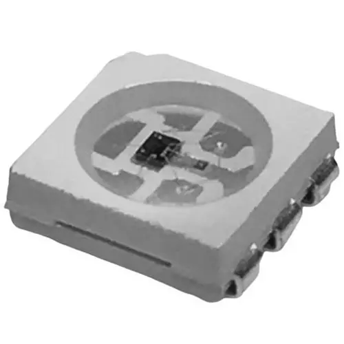 Inolux LEDs SMD/SMT RGB Round Flat Lens Shape, IN-PC55TBTRGB