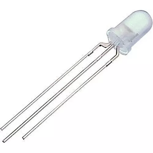 LITEON Bi-Color LEDs Through Hole Red & Green Dome Lens Shape, LTL-30EFJ